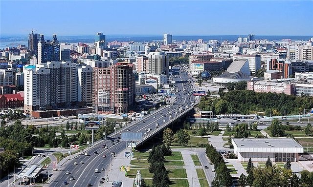 Де знаходиться Новосибірськ 