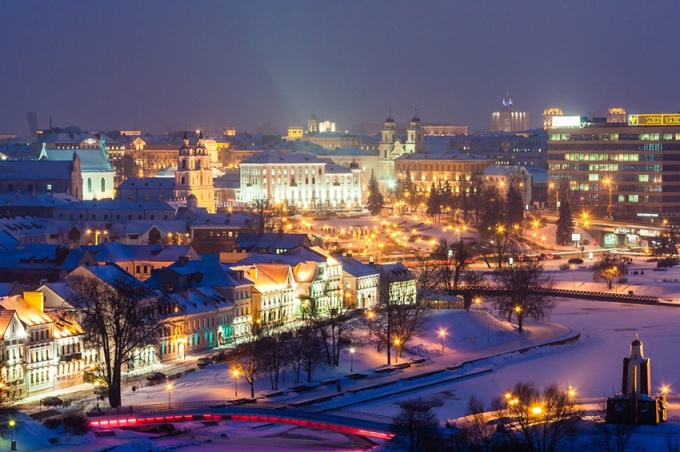 Троїцьке передмістя в Новий Рік.